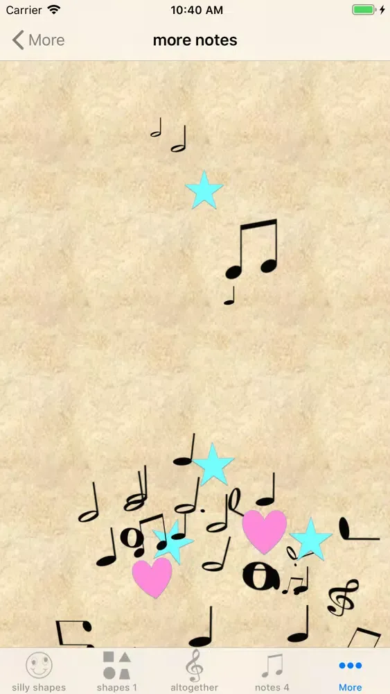 Zrzuty ekranu Jammin' Shapes