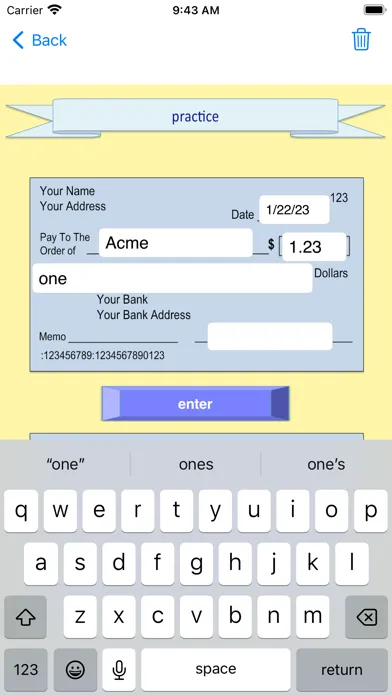 write checks應用截圖