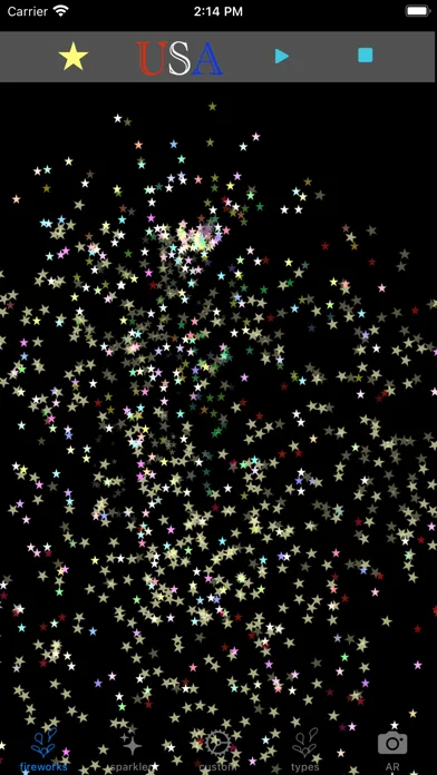 ภาพหน้าจอของ fireworks & sparklers