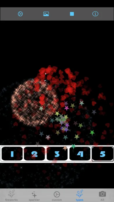 ภาพหน้าจอของ fireworks & sparklers