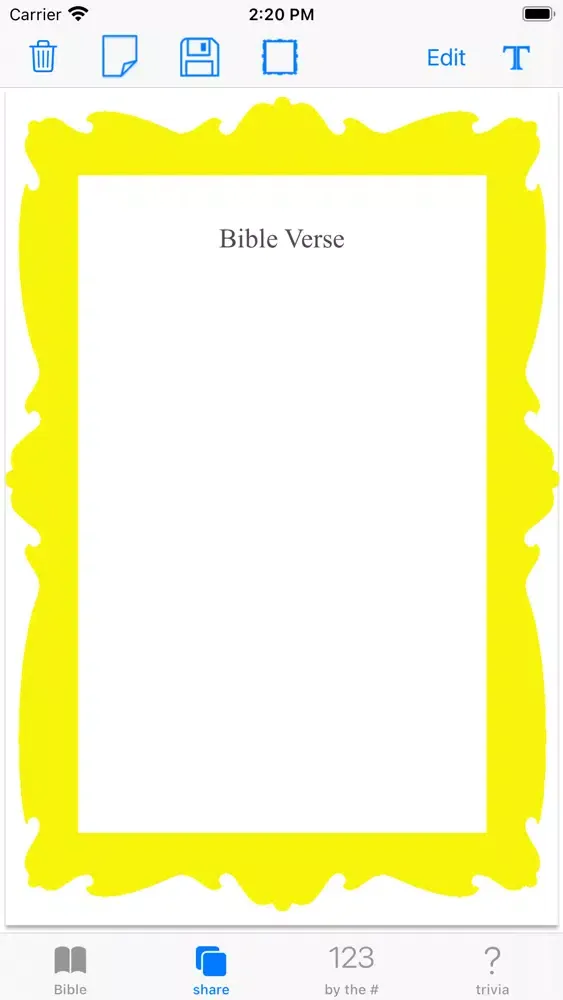 Share a Verse スクリーンショット