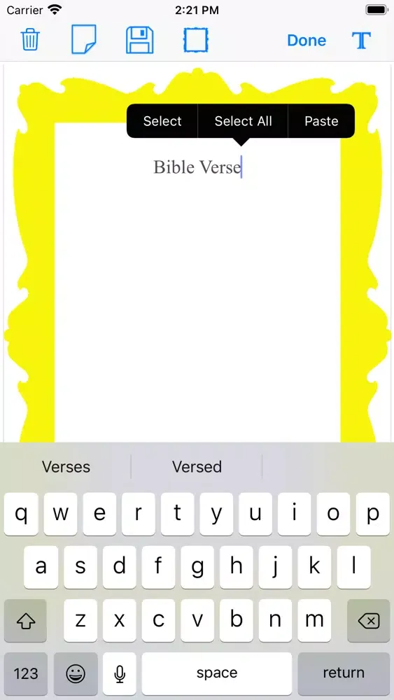 Share a Verse スクリーンショット