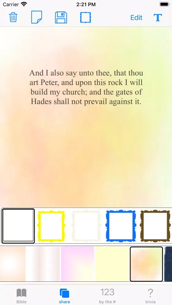 Share a Verse スクリーンショット