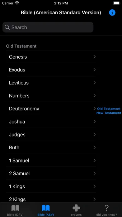 Holy Bible (DRV & ASV) Ekran Görüntüleri