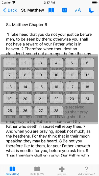 Holy Bible (DRV & ASV) Ekran Görüntüleri