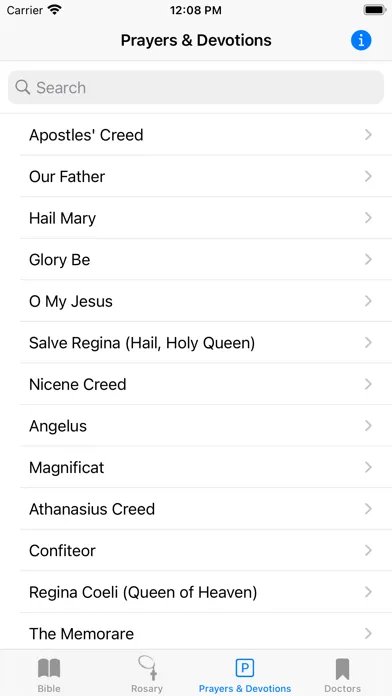 Holy Bible Douay Rheims স্ক্রিনশট
