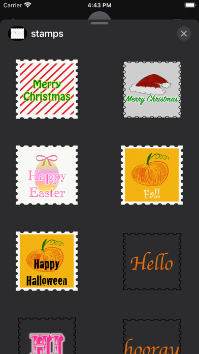 Capturas de tela do fun stamps