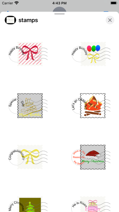 Capturas de tela do fun stamps