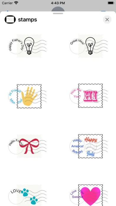 fun stamps Ekran Görüntüleri