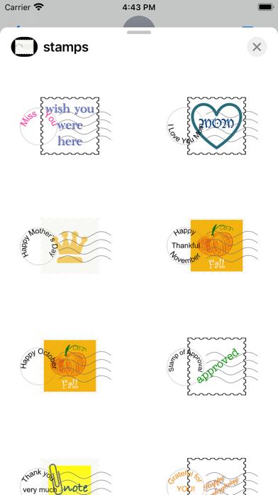 Capturas de tela do fun stamps