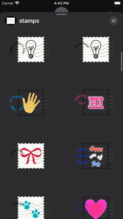 Capturas de tela do fun stamps