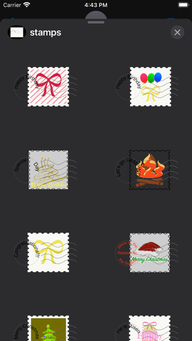 Capturas de tela do fun stamps