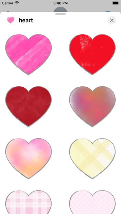 matters of the heart stickers 스크린샷