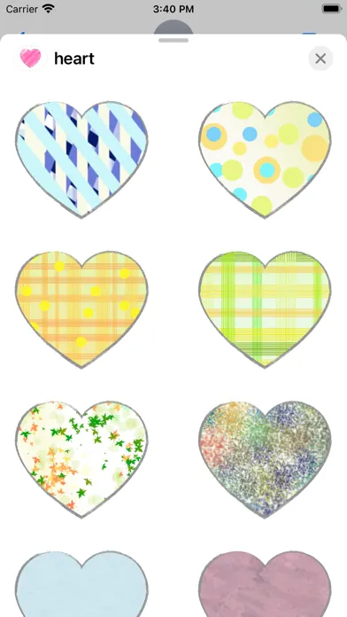 matters of the heart stickers 스크린샷