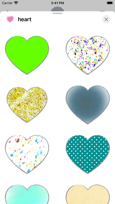 matters of the heart stickers 스크린샷