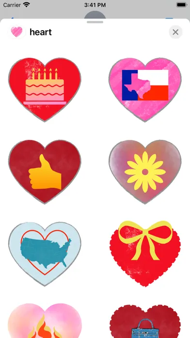 matters of the heart stickers 스크린샷