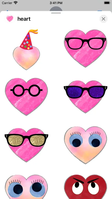 matters of the heart stickers 스크린샷
