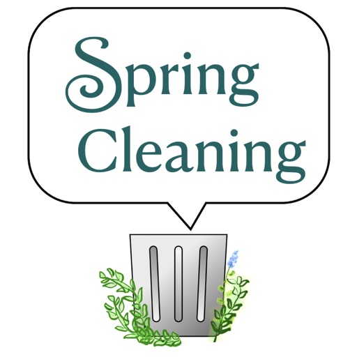 spring cleaning stickers