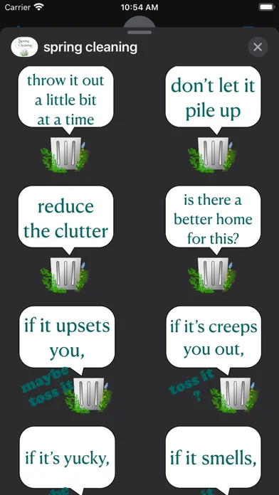صور spring cleaning stickers