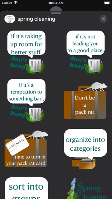 صور spring cleaning stickers