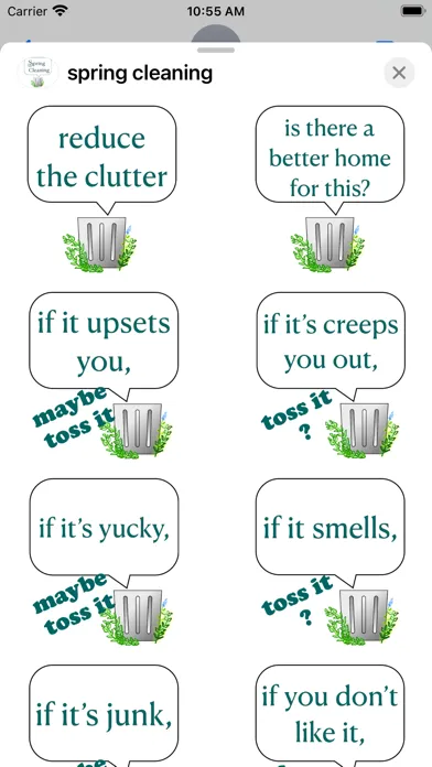 صور spring cleaning stickers
