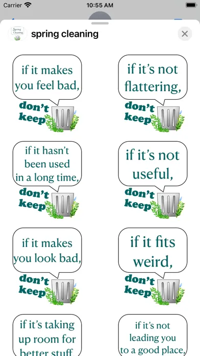 صور spring cleaning stickers