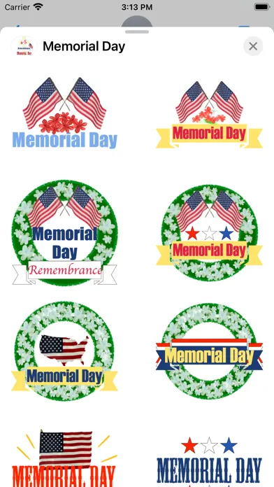 Capturas de pantalla de remembrance Memorial Day