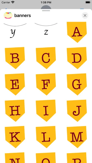 banners stickers Screenshots