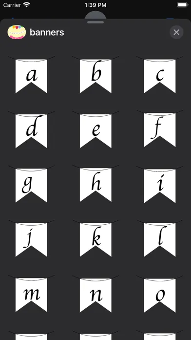 banners stickers Screenshots