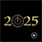 2025 New Year stickers