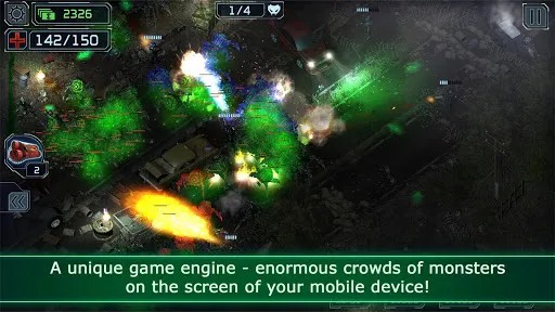 ภาพหน้าจอของ Alien Shooter TD