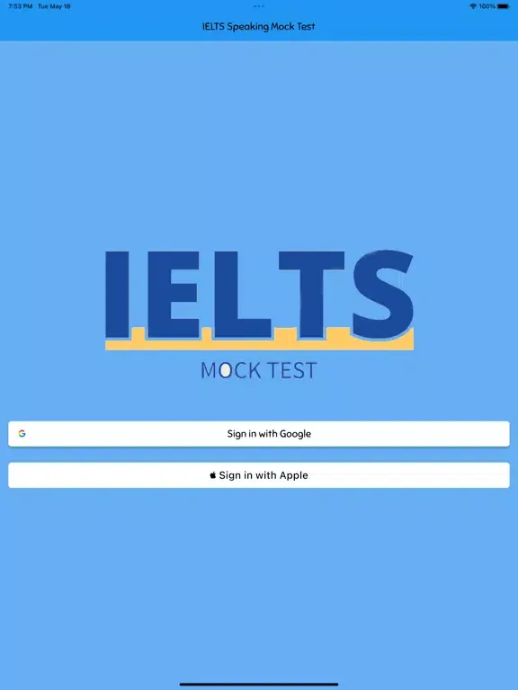 IELTS Speaking Mock Test iPad  Ekran Görüntüleri