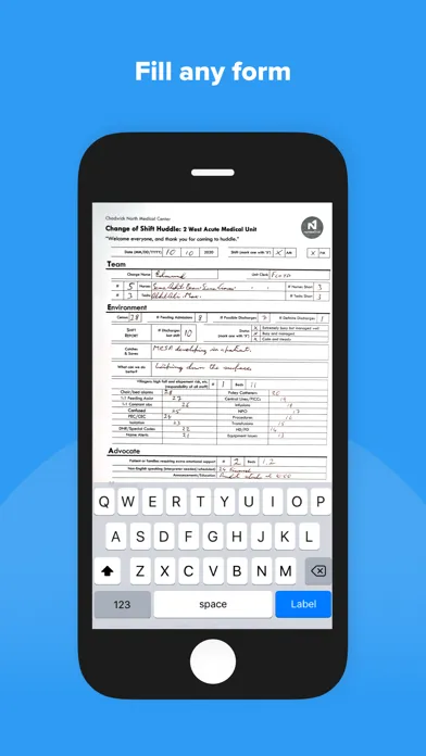Sign PDF & Scan Word Docs App سکرین شاٹس