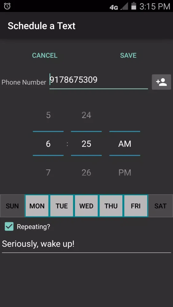 Auto Text and Call স্ক্রিনশট