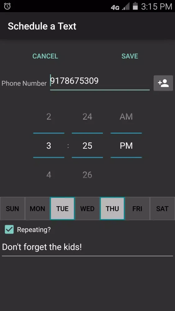 Auto Text and Call স্ক্রিনশট