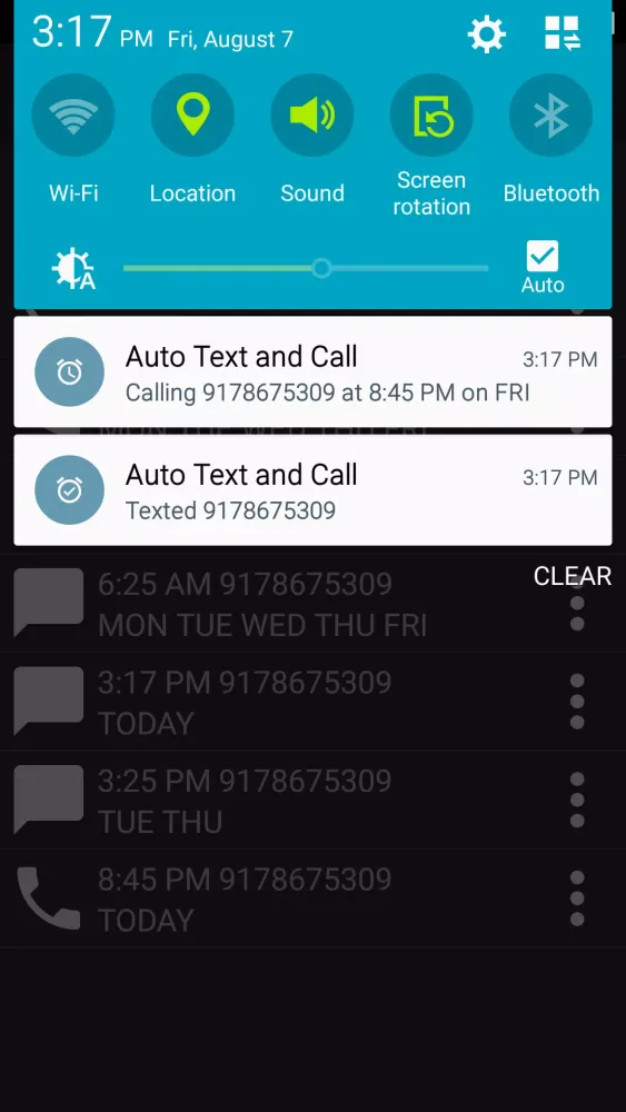 Auto Text and Call স্ক্রিনশট