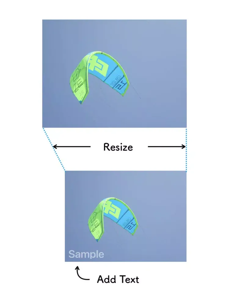 Capturas de tela do PicText - Add Text, Resize - iPad 