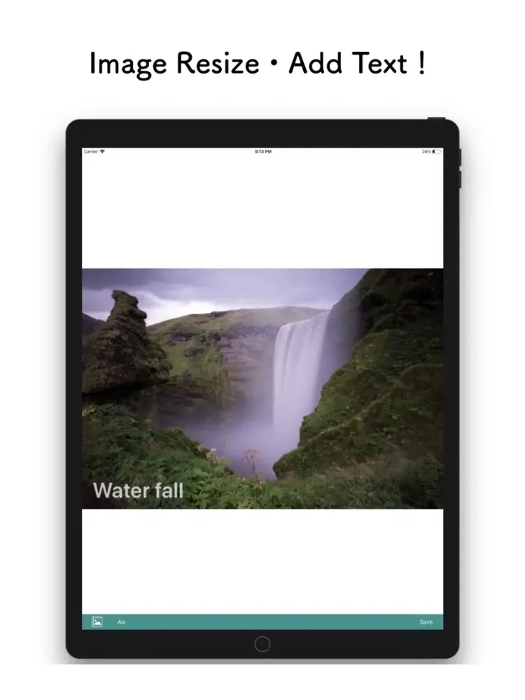 Capturas de tela do PicText - Add Text, Resize - iPad 