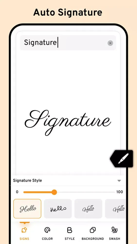 Signature Maker to My Name Screenshots