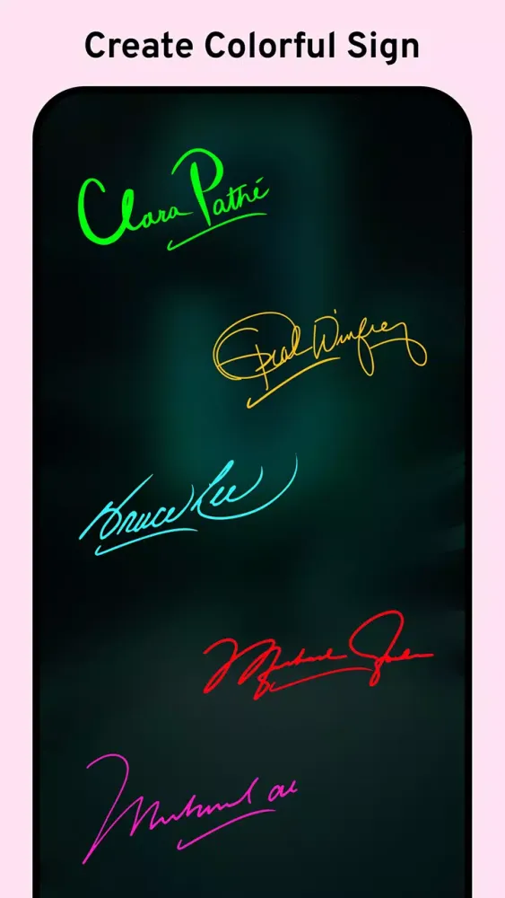 Signature Maker to My Name Screenshots
