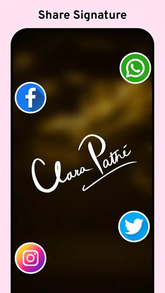 Signature Maker to My Name Screenshots
