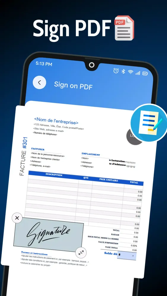 Capturas de pantalla de Signature Maker