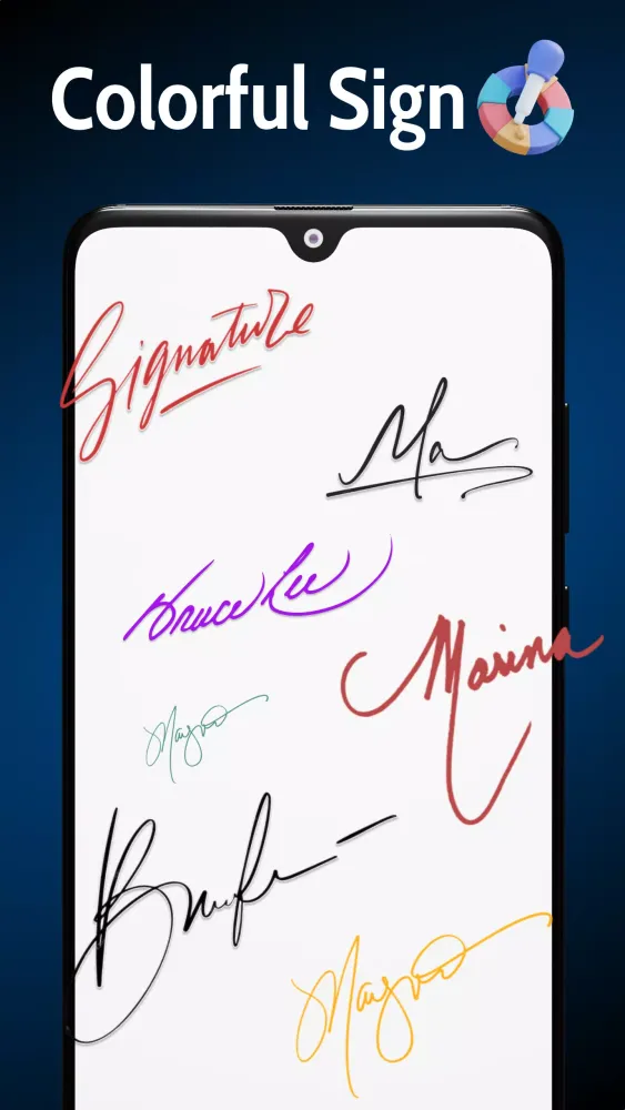 Capturas de pantalla de Signature Maker
