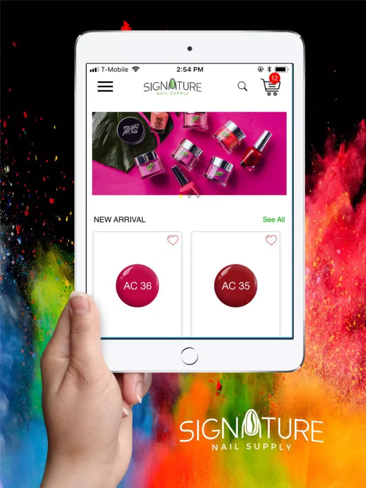 صور Signature Nail Supply iPad 