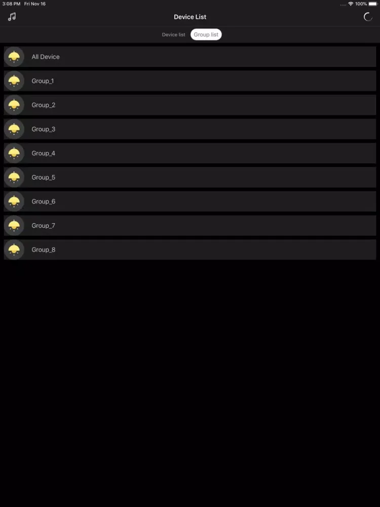Screenshot di BLE 24KEY iPad 