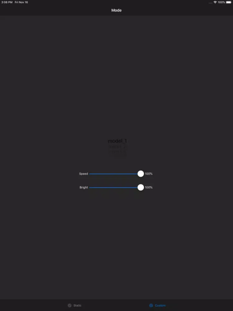 Screenshot di BLE 24KEY iPad 