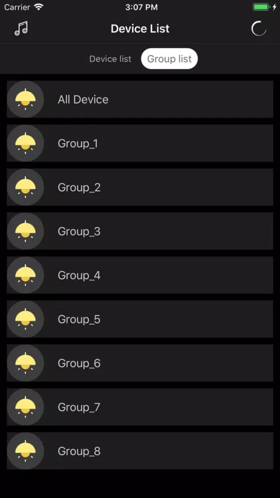 Screenshot di BLE 24KEY