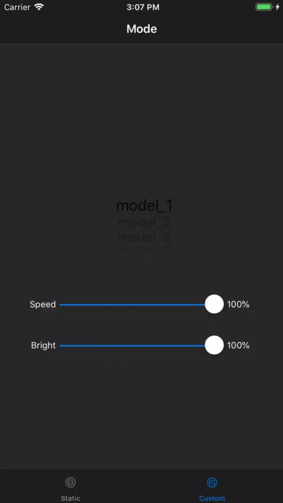 Screenshot di BLE 24KEY