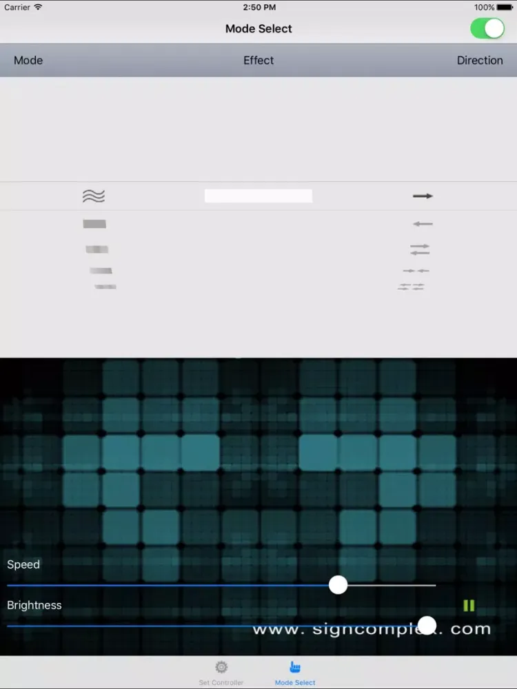 Capturas de pantalla de PlayLED S iPad 