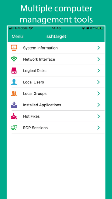 Screenshot di WinSignify - Windows Servers